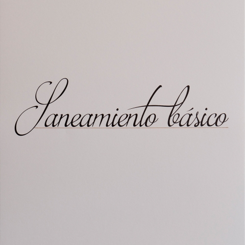 "Estado de calle. Segunda parte, pieza # 2" / Técnica: intervención sobre papel / Dimensiones de la obra: 25 x 35 cm. 