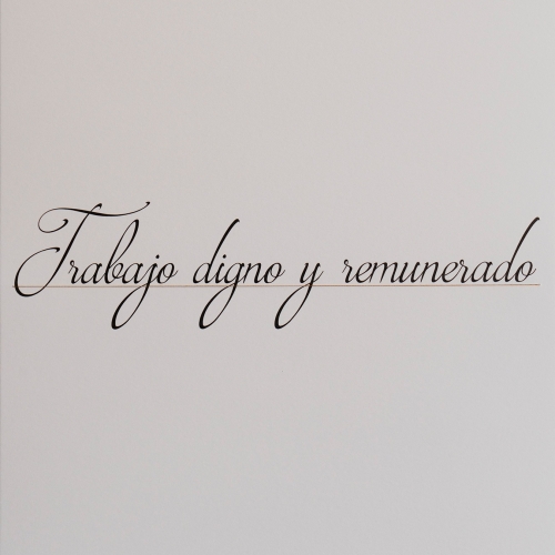 "Estado de calle. Segunda parte, pieza # 13" / Técnica: intervención sobre papel / Dimensiones de la obra: 25 x 35 cm. 