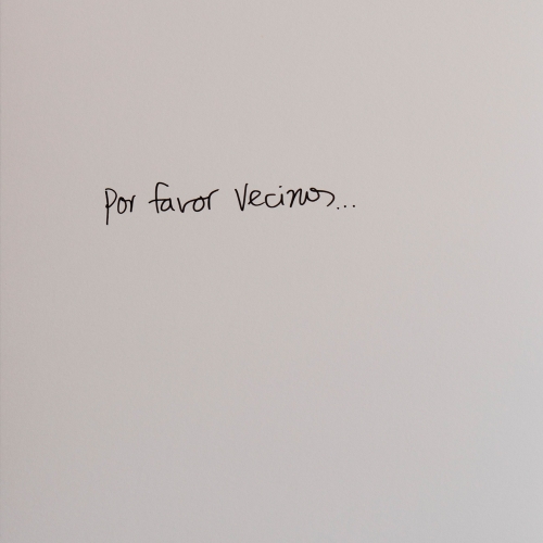 "Estado de calle. Tercera parte, pieza # 5" / Técnica: intervención sobre papel / Dimensiones de la obra: 25 x 35 cm. 