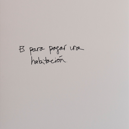 "Estado de calle. Tercera parte, pieza # 6" / Técnica: intervención sobre papel / Dimensiones de la obra: 25 x 35 cm. 