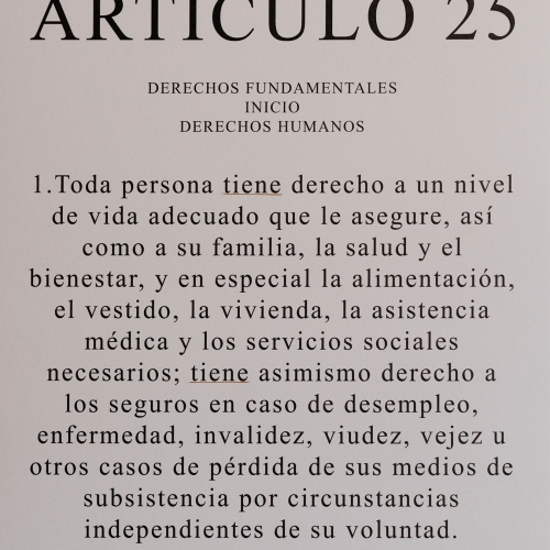 "Estado de calle. Quinta parte, pieza # 1" / Técnica: intervención sobre papel / Dimensiones de la obra: 25 x 35 cm. 