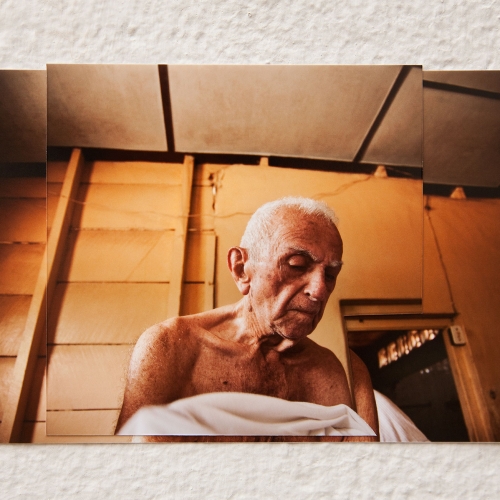 "José # 10" de la serie "José" / Técnica: fotografía digital y collage / Dimensiones de la obra: 15 x 10 cm. / El fondo no hace parte de la obra.