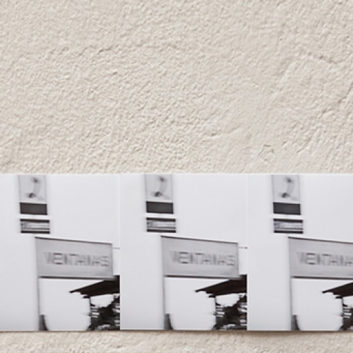 "José # 17" de la serie "José" / Técnica: fotografía digital y collage / Dimensiones de la obra: cm. / El fondo no hace parte de la obra.