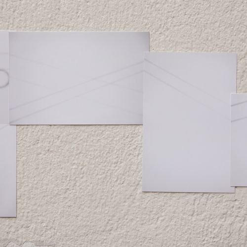 "José # 20" de la serie "José" / Técnica: fotografía digital y collage / Dimensiones de la obra: cm. / El fondo no hace parte de la obra.