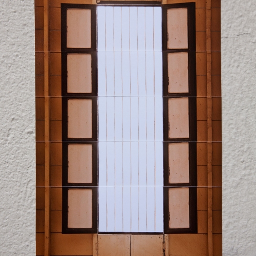 "José # 7" de la serie "José" / Técnica: fotografía digital y collage / Dimensiones de la obra: 25 x 15 cm. / El fondo no hace parte de la obra.