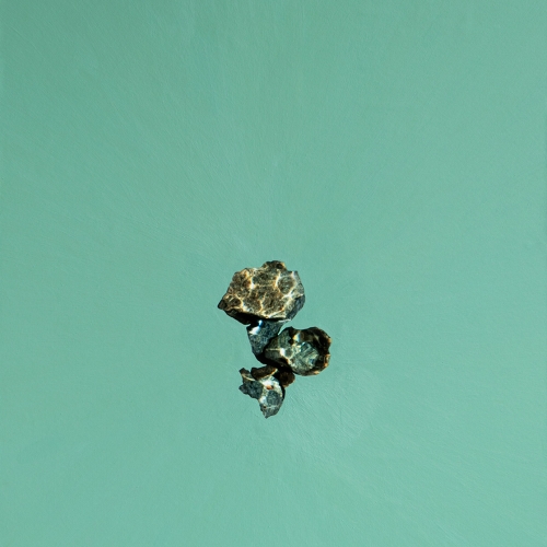 “Volver de un salto” # 3 / Técnica: Fotografía digital, acrílico / Dimensiones: 90 X 50 cms. sobre foamboard con bordes pintados a mano. 